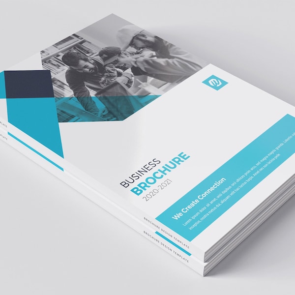 Business Brochure Template | 16 Pages Brochure Design | Photoshop Template | Company Brochure 2023 | Instant Download