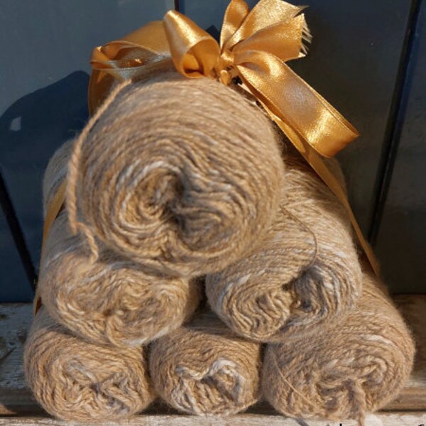 Alpaca Handspun Yarn - Etsy