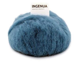 Filato Katia Ingenua Lace 78% Mohair, gomitolo da 50 g per scialli, sciarpe, progetti leggeri di maglieria e uncinetto