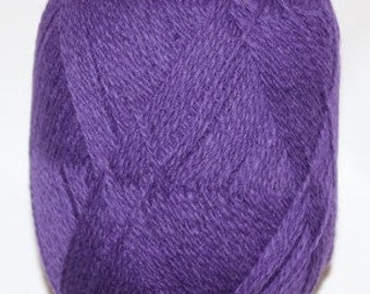 Kauni LL5 Violet, Lila, Strickwolle, Strickgarn, 100% Wolle