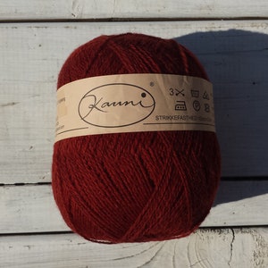 Kauni EP knitting wool yarn gradiants brown, 100% wool image 2