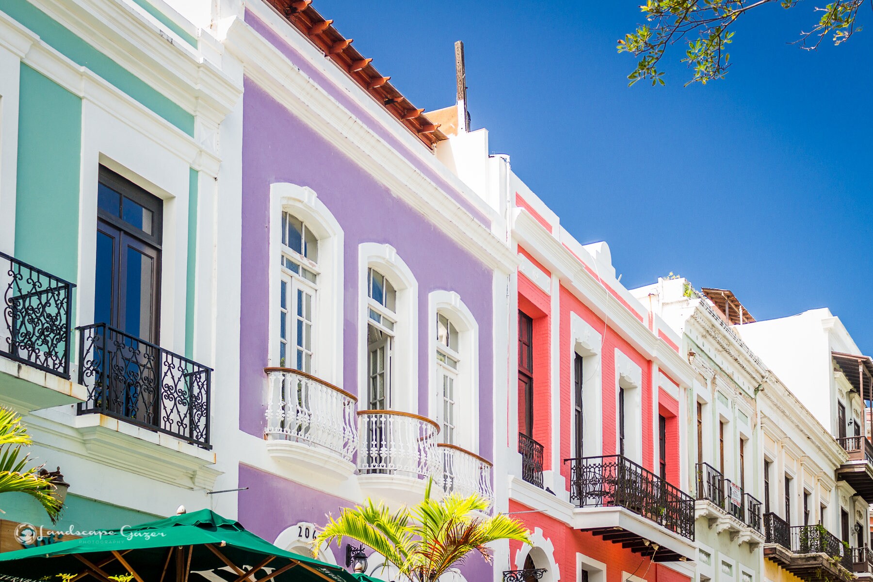 Old San Juan Colorful Houses Photo Print Puerto Rico Color Etsy