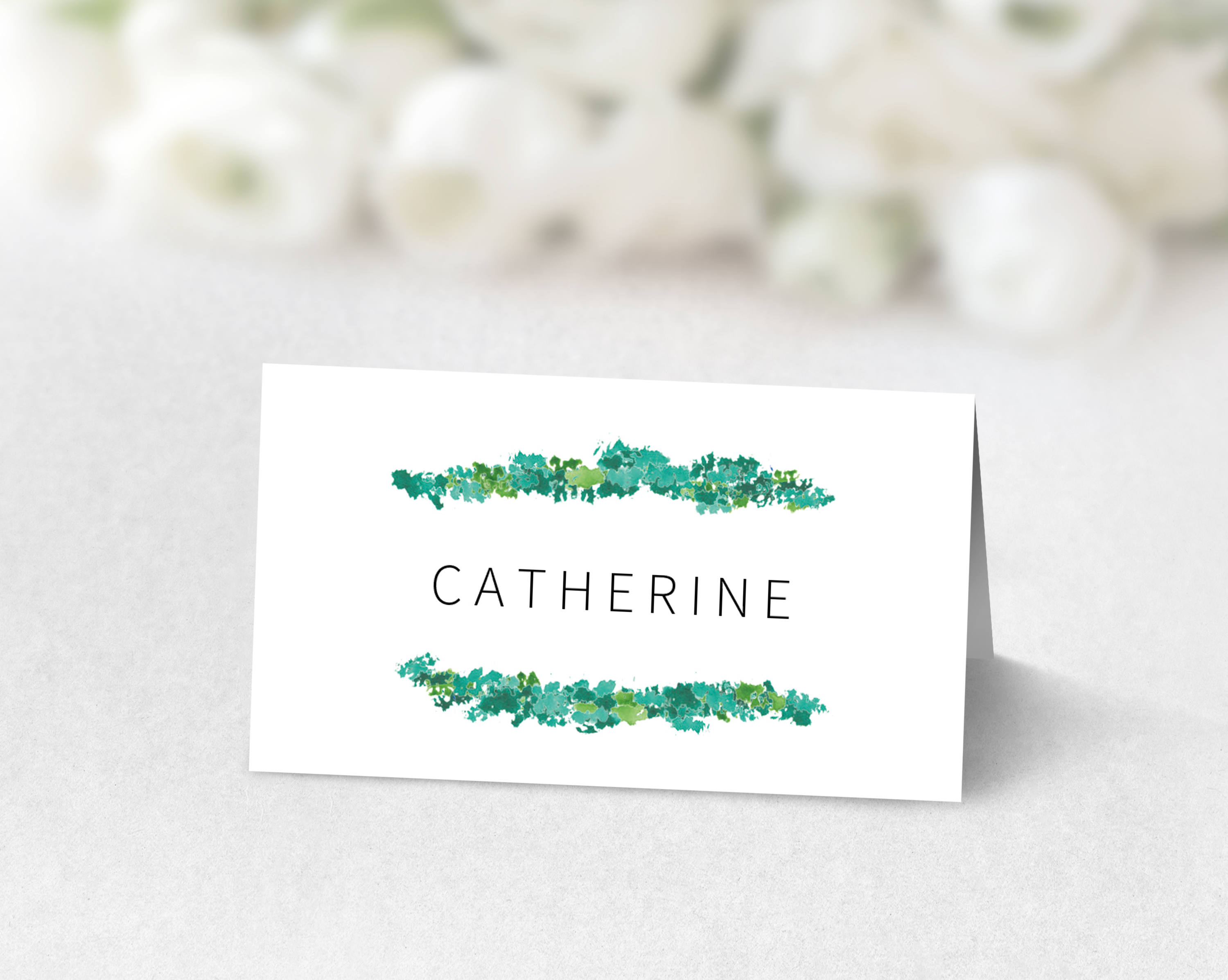 Editable Place Name Card DIY Instant Download Editable PDF | Etsy