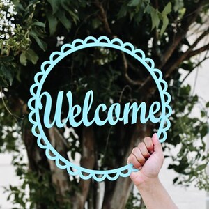 Welcome Door Hanger