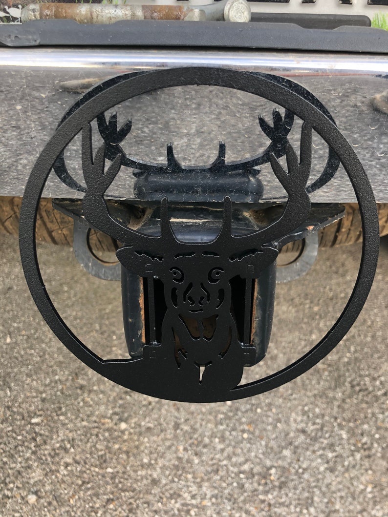 Deer Trailer Hitch Etsy