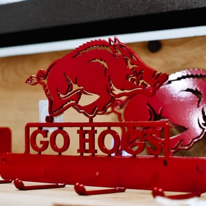 Razorback Go Hogs Key Rack