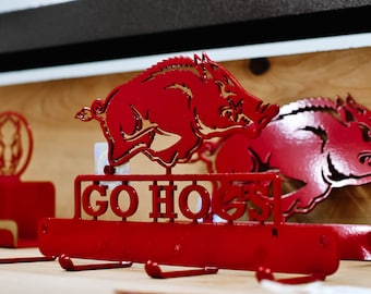 Razorback Go Hogs Key Rack