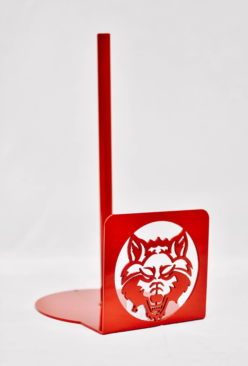 Red Wolf Paper Towel Holder image 1
