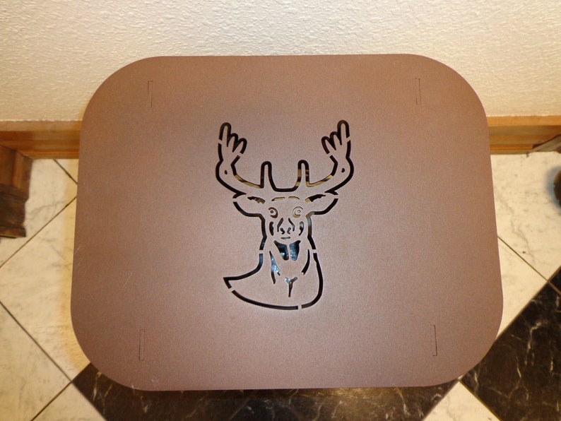 Deer Patio End Table