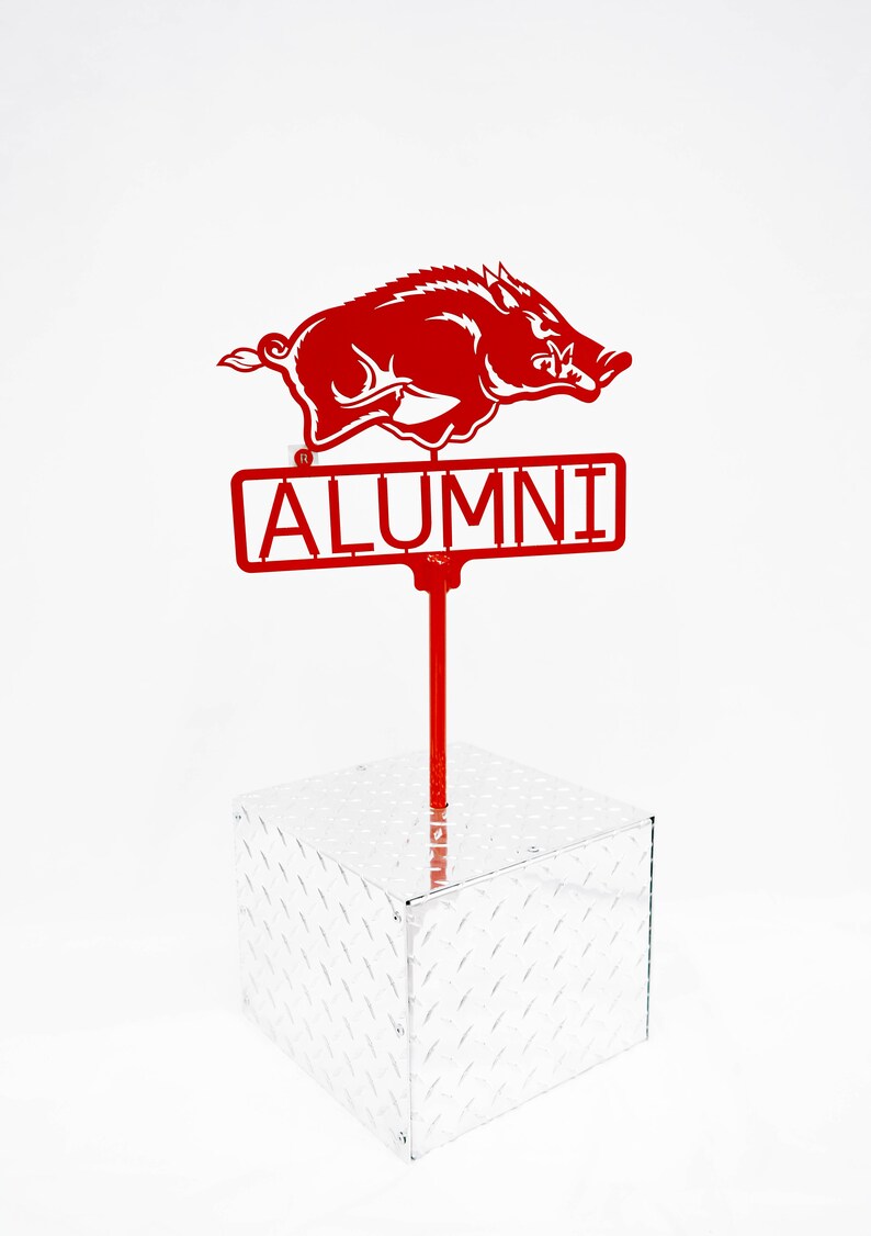 Razorback alumni Yard Sign Etsy