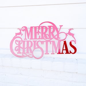 24&quot; Merry Christmas Wall Art