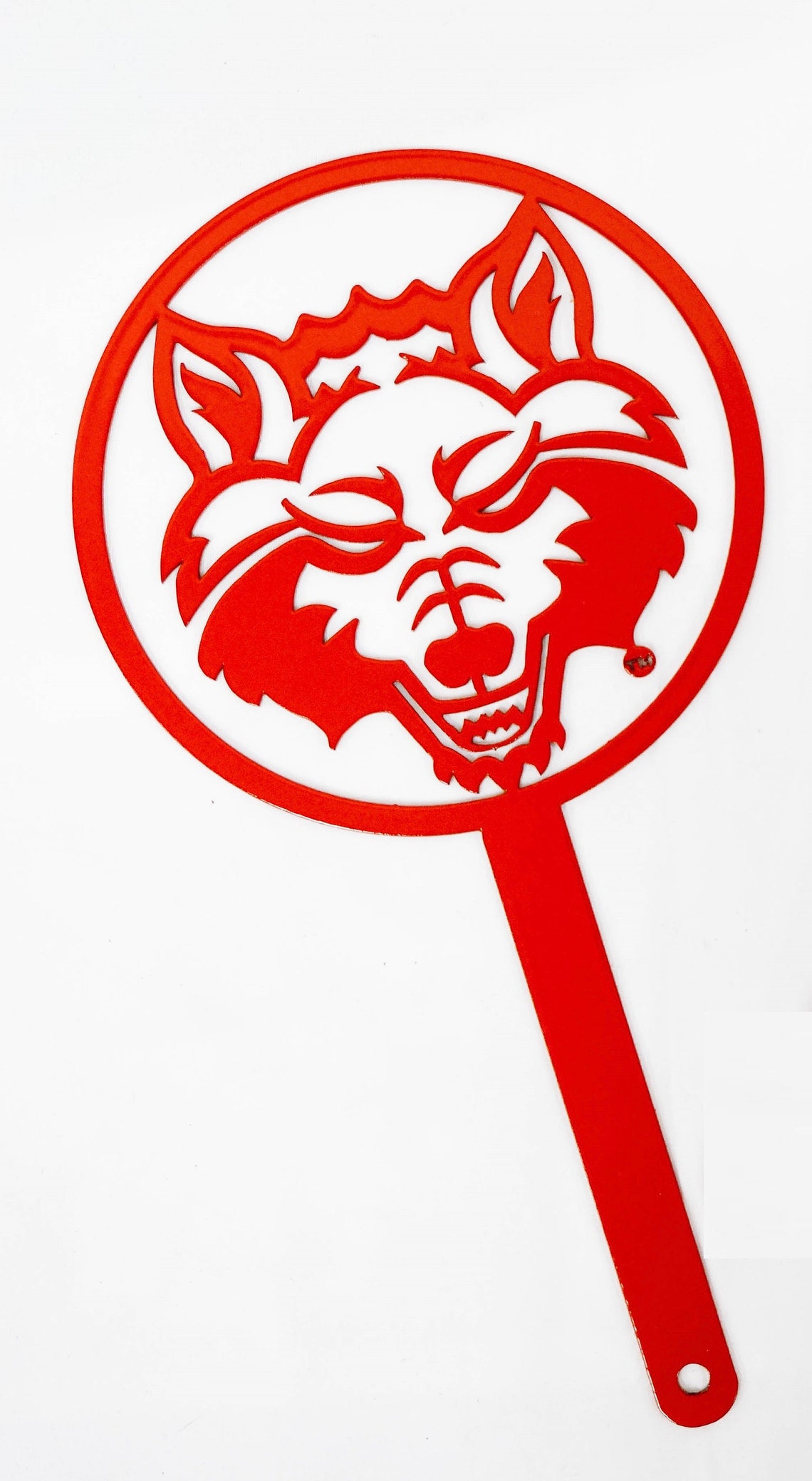 Red Wolf Mailbox Flag - Etsy