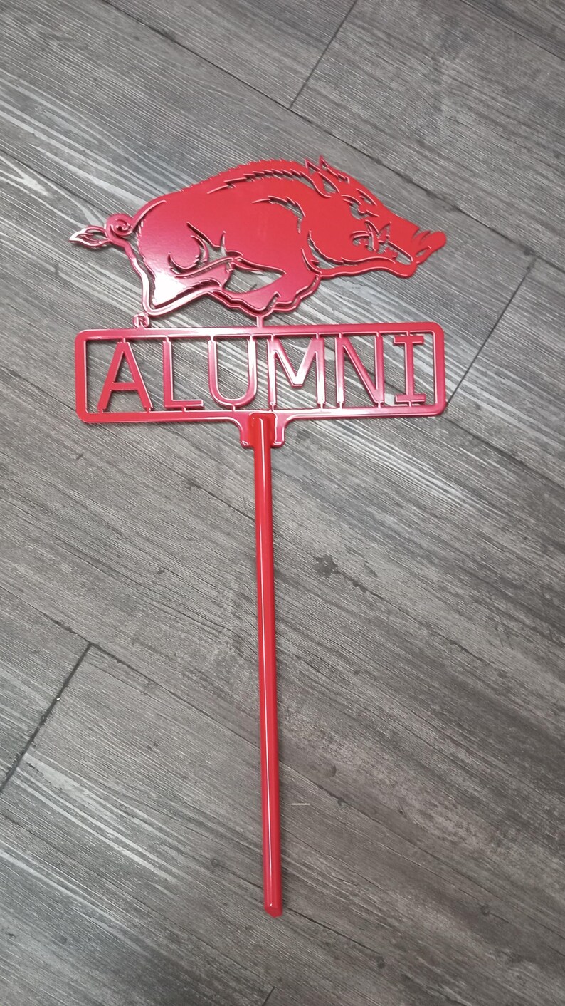Custom Made Razorback Sign Razorback