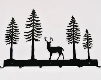 Forest Deer Hat Rack