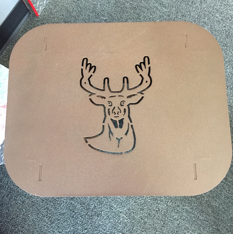 Deer Patio End Table