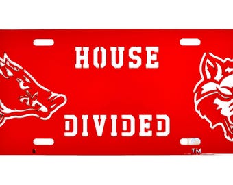 House Divided License Plate