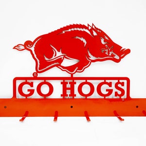 Razorback "Go Hogs" Hat Rack