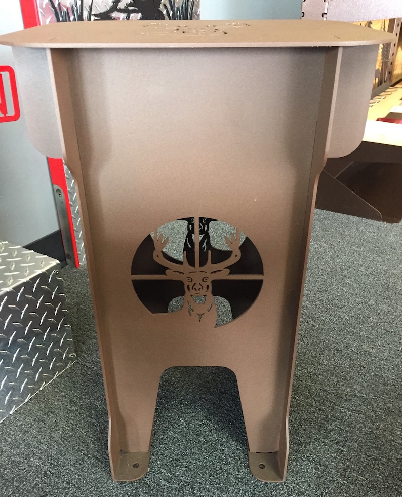 Deer Patio End Table