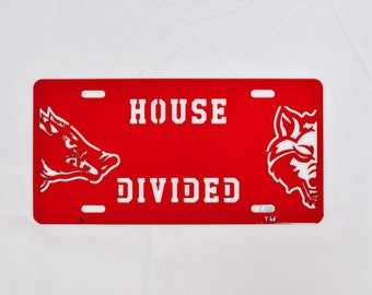 House Divided License Plate