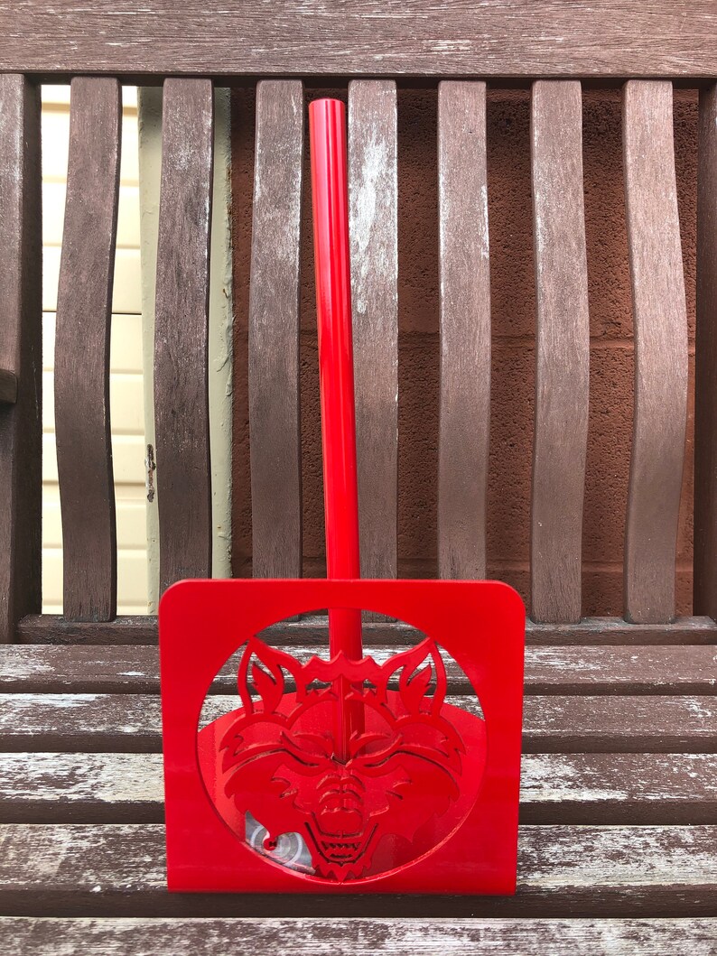 Red Wolf Paper Towel Holder image 2