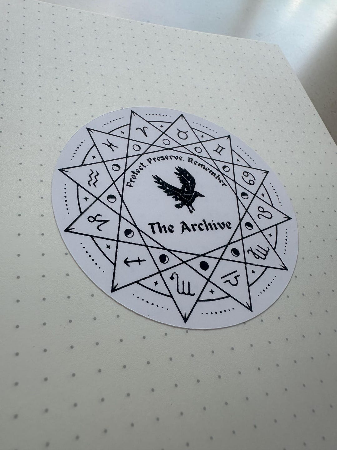 Archive Logo Sticker - Etsy
