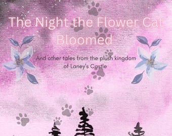 Flower Cat Origins Zine | Magical Plush Companion Lore | Digital Art Zine PDF