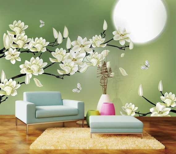 Avoir Images Murale Orchidee Blanche Et Pleine Lune 096 Vue Papier Peint le plus cool salutations
