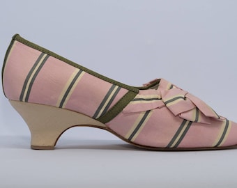 Schuh des 18. Jahrhunderts Marie Antoinette Festzug, Georgisch, XVIII, barock, Herzogin