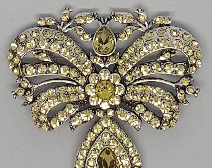 Brooch Madame de Sévigné, the l'Egaré double bow, stomacher