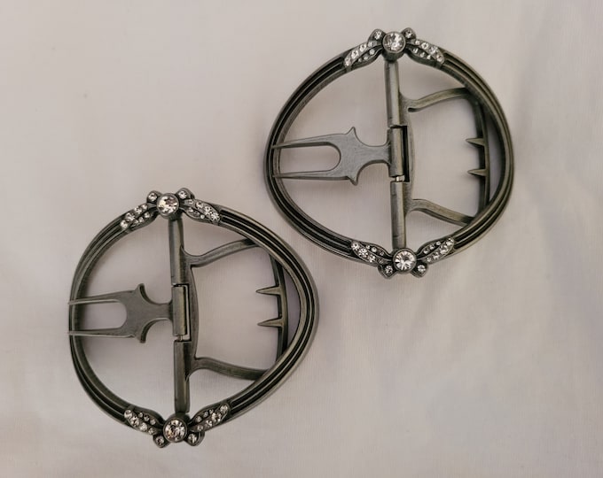 Shoe buckle, hat, 18th century reproduction. Georgian buckle.