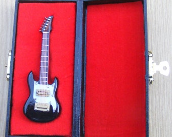 Black Ibanez Guitar for 12th Scale Dolls House