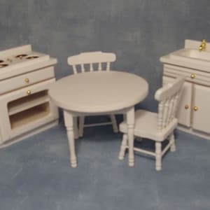 White Kitchen for 12th Scale Dolls House