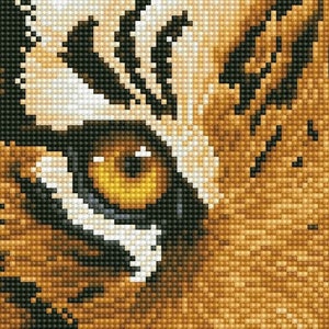 Tiger Spy Diamond Painting Kit