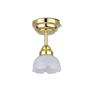 3V LED Piecrust Ceiling Light for 12th Scale Dolls House