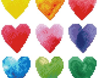 Love Rainbow Diamond Painting Kit