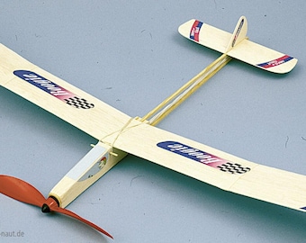 Aeronaut Wooden Boogie Rubber Band Motor Glider Model
