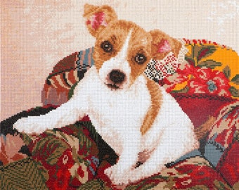 Patchwork Pup Diamond Painting Kit