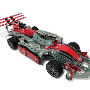 Grand Prix Racing Car Metal Construction Kit