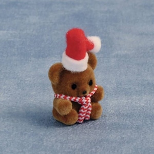 Christmas Bear for 12th Scale Dolls House