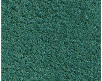 Self Adhesive Carpet Green for 12th Scale Dolls House