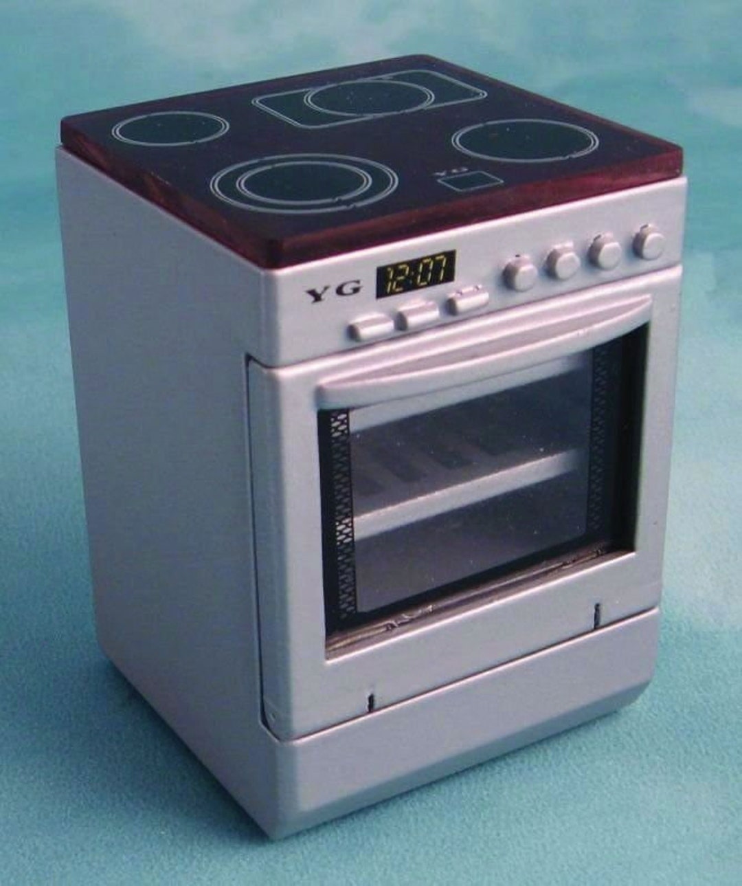 Silver Hob Cooker Unit Miniature for 12th Scale Dolls Houses - Etsy