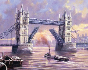 Painting By Numbers London Tower Bridge