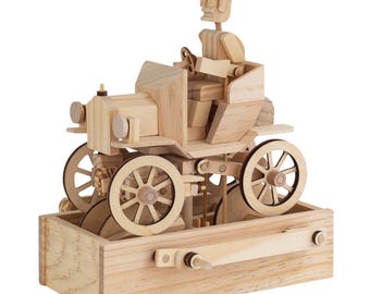 Wooden.City Bolid Limited Edition - Kit Modello 3D in Legno Fai-Da-Te per Costruire Automobili - Puzzle 3D in Legno per Adulti Rompicapo - Modello di Kit per Auto per Adolescenti - 109 Parti