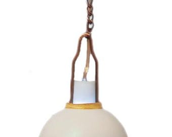 Lampe tempête LED alimentée par pile 3V pour maison de poupée à l'échelle 1/12