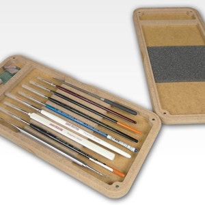 Paint Brush Storage Box