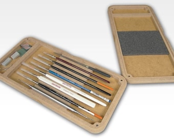 Paint Brush Storage Box