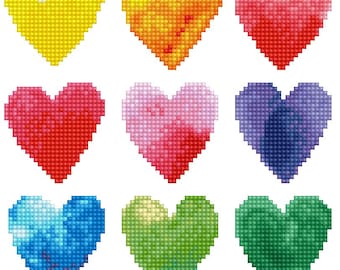Love Rainbow Diamond Painting Kit