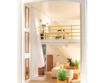 Malibu Beach House 12th Scale Dolls House Requires Assembly UK