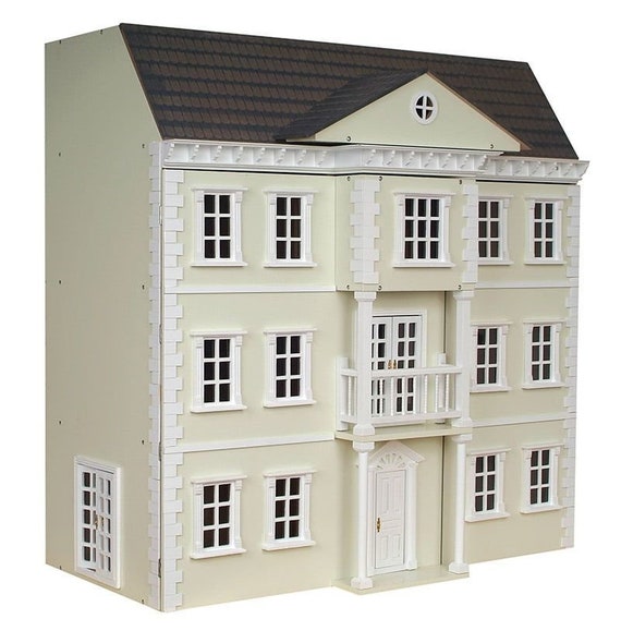 Unpainted dolls house deals