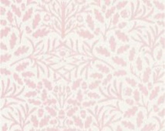 Melody Jane Puppenhaus-Tapete 1:12 – Hellrosa/creme Oakdene Pearl, 45x29 Cm, Laserdruck
